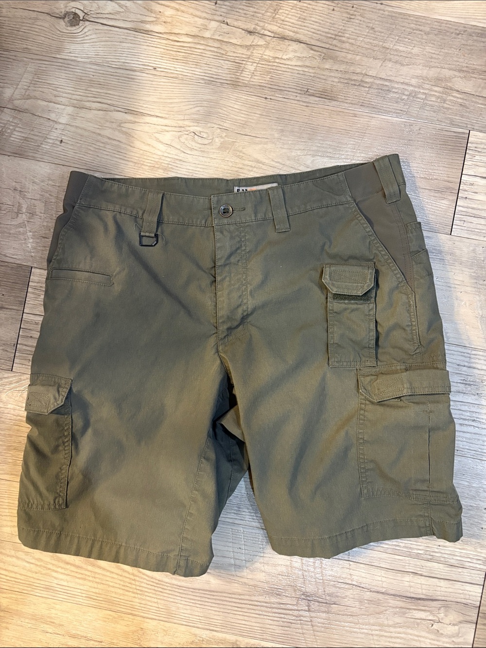 5.11 Tactical Men's Olive Cargo Shorts - Lightweight Utility Style